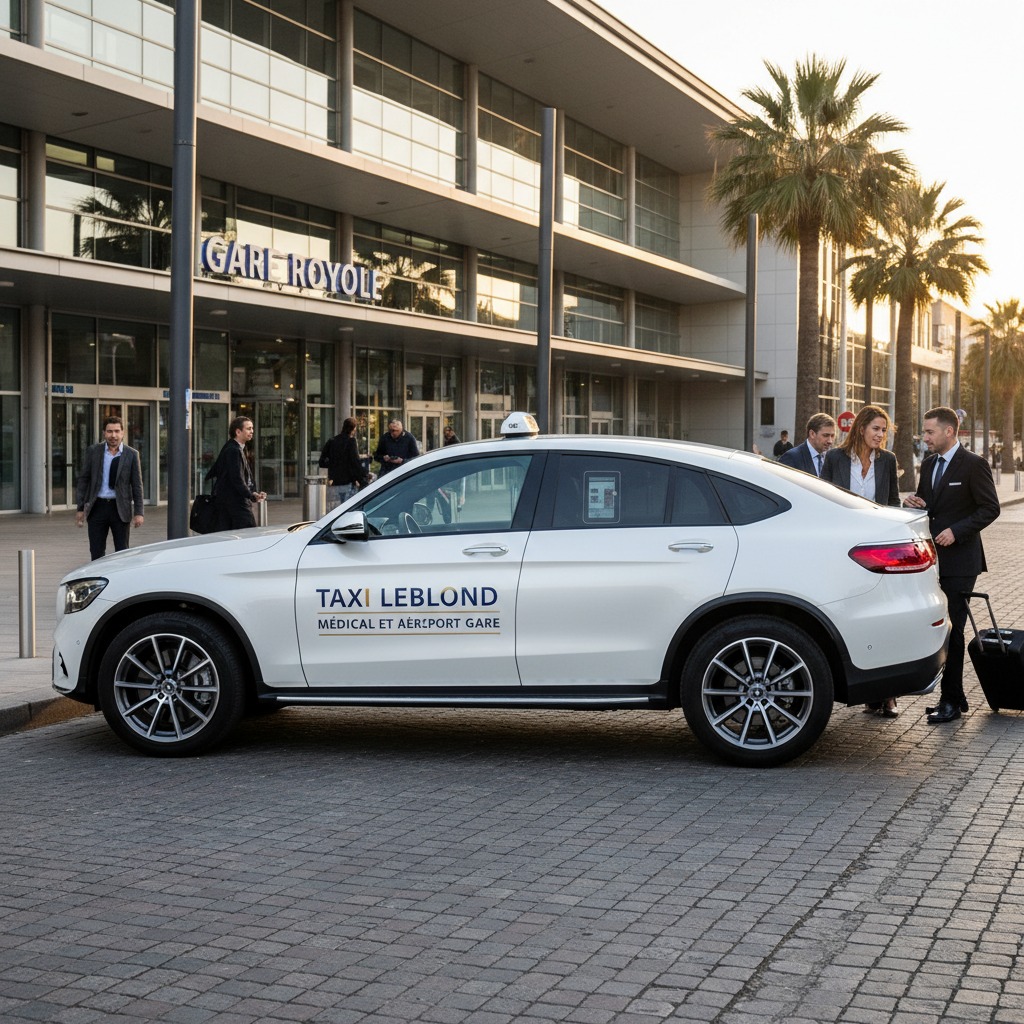 Taxi Leblond – Taxi GLC BLANC conventionné CPAM à Le Val et Rians, transferts gares, aéroports et longue distance